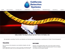 Tablet Screenshot of caldetection.com